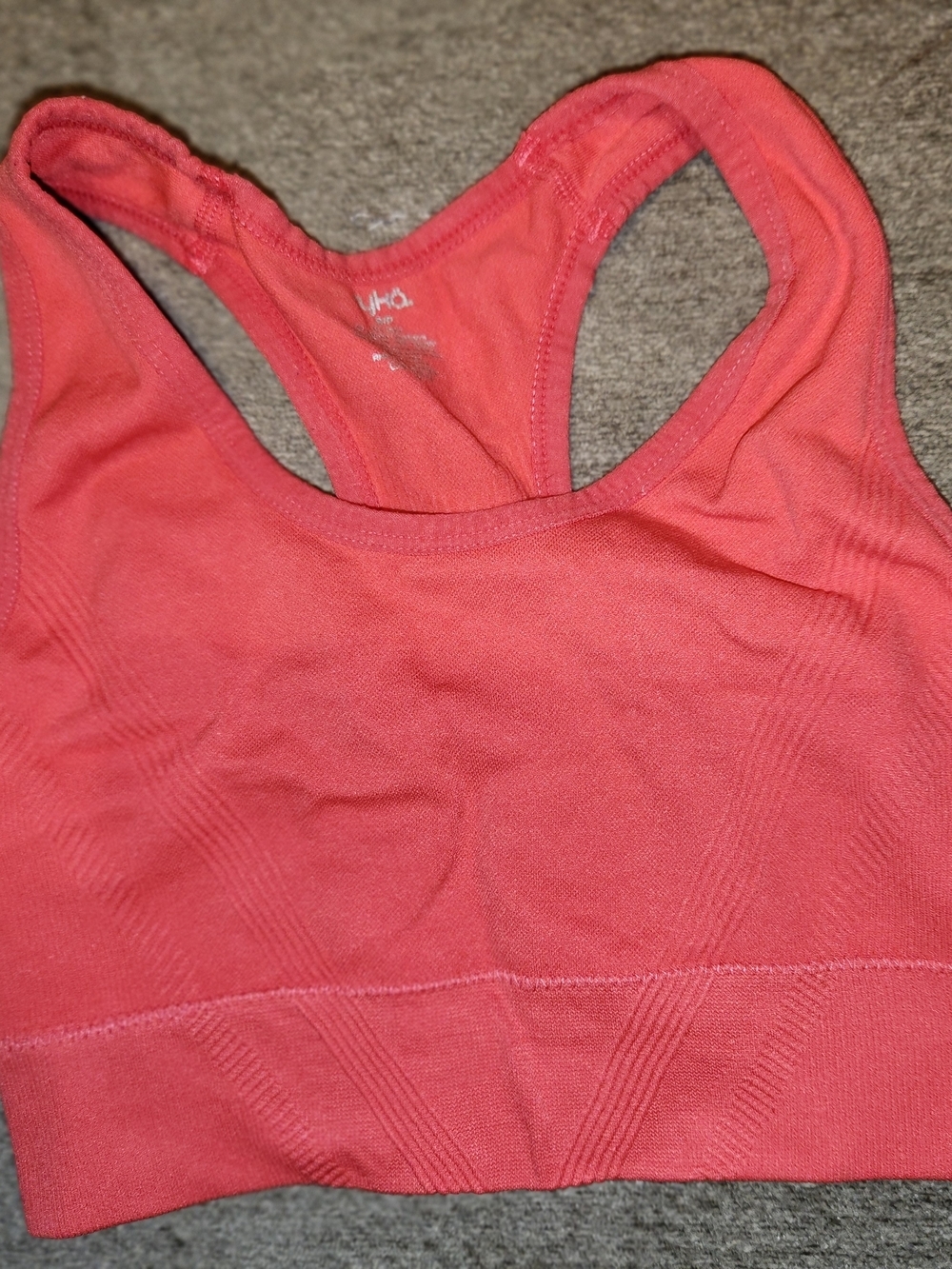 Ryka Seamless Coral Racerback Sports Bra - Women Intimates & Sleepwear Small